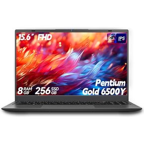 كمبيوتر محمول BLUEING، ذاكرة الوصول العشوائي 8 جيجابايت 256 جيجابايت SSD، كمبيوتر محمول مع Gold 6500Y (Beat N5095، ما يصل إلى 3.4 جيجا هرتز)، شاشة FHD IPS مقاس 15.6 بوصة، نوع C، HDMI، USB3.2، BT5.2، WiFi 5، أجهزة الكمبيوتر المحمولة in Kuwait