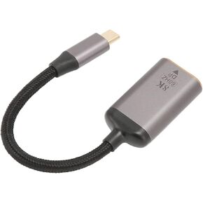 SUNGOOYUE USB C to DisplayPort Adapter, Aluminum Alloy USB C Male to Female 8K 30Hz 4K 144Hz HDR Converter, with Multi Stream MST for Laptop Tablet Monitor Projector in Kuwait