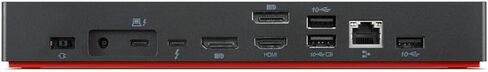 Lenovo ThinkPad Universal Dock and Mini Speaker, for T-Series Gen 1-3, E-Series Gen 1-5, L-Series Gen 1-3, P1 Gen 1-5, P-Series Gen 1-3, X-Series Gen 1-3, X1-Series Gen 8-10, Yoga, Z-Series Gen 1-2 in Kuwait