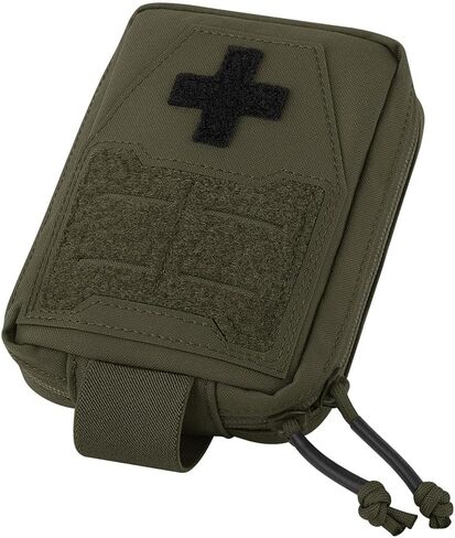 حقيبة KRYDEX IFAK Pouch Mini Molle الطبية للصدمات مع حامل عاصبة لحقيبة ظهر سترة Molle وحزام الخدمة in Kuwait