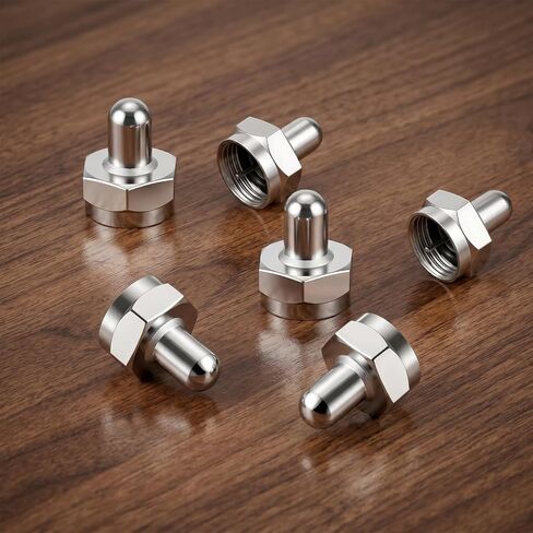 5-Pack 75 Ohm Terminator, Coax Cap Cover Coax Cable Ends Coaxs Ends F Type Cap Protective Cover Coaxial Cable Adapter for Splitter, AMP, Coaxial Cables, TV Antenna & Wall Plate in Kuwait
