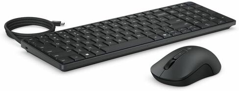 HP EliteBoard G1a Next Gen AI PC Desktop with Attached Cable - AMD Ryzen AI 5 Pro 340, 16GB DDR5 RAM, 256GB SSD, Windows 11 Pro, AMD Radeon 840M Graphics in Kuwait