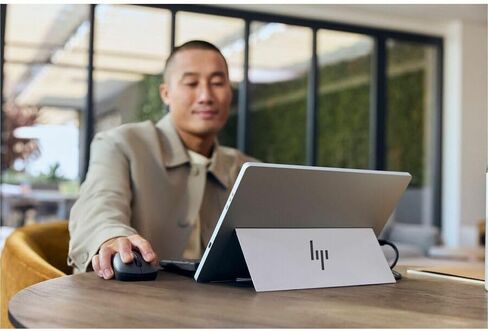 HP EliteBoard G1a Next Gen AI PC Desktop with Attached Cable - AMD Ryzen AI 5 Pro 340, 16GB DDR5 RAM, 256GB SSD, Windows 11 Pro, AMD Radeon 840M Graphics in Kuwait