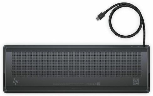 HP EliteBoard G1a Next Gen AI PC Desktop with Attached Cable - AMD Ryzen AI 5 Pro 340, 16GB DDR5 RAM, 256GB SSD, Windows 11 Pro, AMD Radeon 840M Graphics in Kuwait
