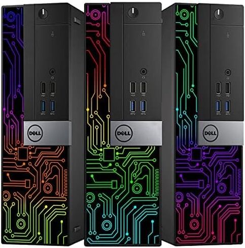 كمبيوتر سطح المكتب من Dell، Intel Core i5-6500، ذاكرة الوصول العشوائي 16 جيجابايت، 512 جيجابايت M.2 SSD (التمهيد السريع)، 1 تيرابايت HDD، ماوس لوحة مفاتيح الألعاب RGB، WiFi، Windows 11 Professional (متجدد) in Kuwait