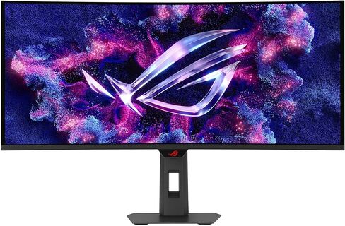 شاشة الألعاب ASUS ROG Strix مقاس 34 بوصة OLED منحنية فائقة الاتساع (XG34WCDMTG) - 240 هرتز، 0.03 مللي ثانية، متوافقة مع FreeSync وGSYNC، WiFi 6، NVIDIA GeForce Now، Dolby Vision، Dolby Atmos in Kuwait