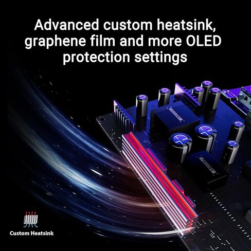 شاشة الألعاب ASUS ROG Strix مقاس 34 بوصة OLED منحنية فائقة الاتساع (XG34WCDMTG) - 240 هرتز، 0.03 مللي ثانية، متوافقة مع FreeSync وGSYNC، WiFi 6، NVIDIA GeForce Now، Dolby Vision، Dolby Atmos in Kuwait