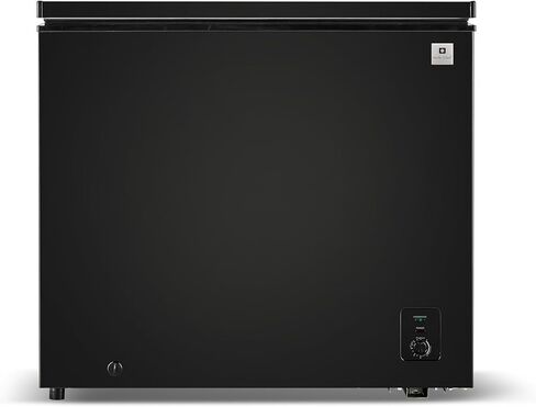 RCA FRF470-أسود 7.0 متر مكعب. قدم فريزر أفقي، أسود in Kuwait