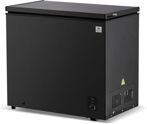 RCA FRF470-أسود 7.0 متر مكعب. قدم فريزر أفقي، أسود in Kuwait
