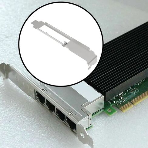 قطعتان من دعامة الارتفاع الكامل المتوافقة مع Dell I350-T4 I340-T4 NC365T E1G44ET X710-T4 in Kuwait