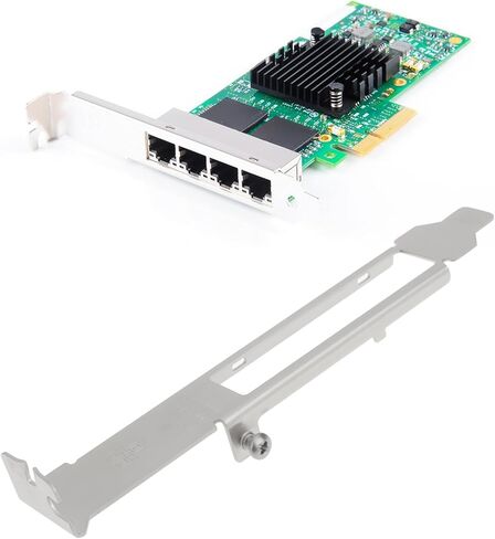 قطعتان من دعامة الارتفاع الكامل المتوافقة مع Dell I350-T4 I340-T4 NC365T E1G44ET X710-T4 in Kuwait