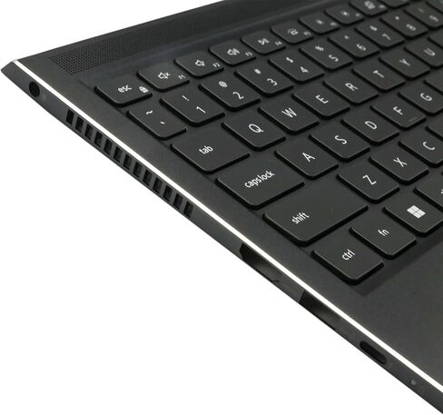 حافظة علوية بديلة من BestParts مع لوحة مفاتيح أمريكية بإضاءة خلفية متوافقة مع Dell Vostro 15 7510 - XV1DW 0XV1DW in Kuwait