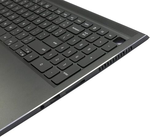 حافظة علوية بديلة من BestParts مع لوحة مفاتيح أمريكية بإضاءة خلفية متوافقة مع Dell Vostro 15 7510 - XV1DW 0XV1DW in Kuwait