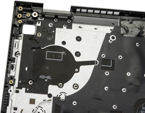 حافظة علوية بديلة من BestParts مع لوحة مفاتيح أمريكية بإضاءة خلفية متوافقة مع Dell Vostro 15 7510 - XV1DW 0XV1DW in Kuwait