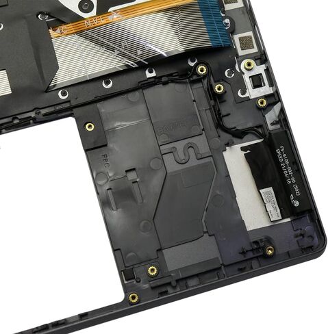 حافظة علوية بديلة من BestParts مع لوحة مفاتيح أمريكية بإضاءة خلفية متوافقة مع Dell Vostro 15 7510 - XV1DW 0XV1DW in Kuwait