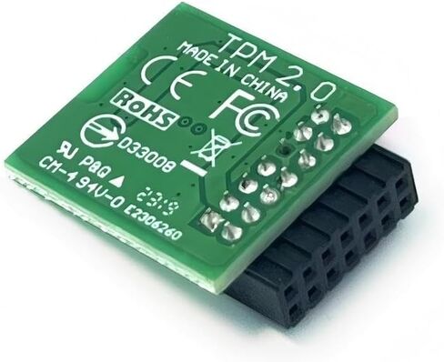 وحدة TPM 2.0 وحدة TPM LPC 14pin-1 لاستبدال اللوحة الأم MSI لـ MS-4136 SLB9665 X570-A PRO/Prestige X570 Creation/MAG X570 Tomahawk/MPG X570 Gaming PRO Carbon/MEG X570 ACE in Kuwait