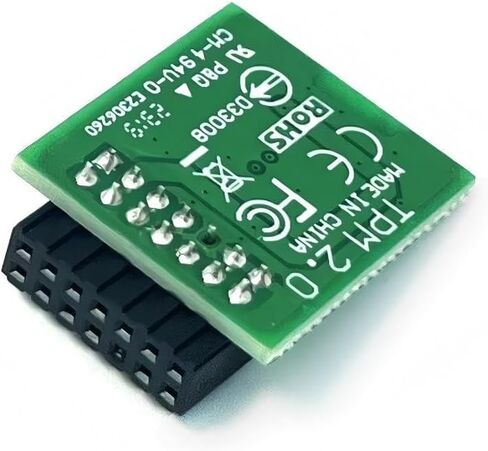 وحدة TPM 2.0 وحدة TPM LPC 14pin-1 لاستبدال اللوحة الأم MSI لـ MS-4136 SLB9665 X570-A PRO/Prestige X570 Creation/MAG X570 Tomahawk/MPG X570 Gaming PRO Carbon/MEG X570 ACE in Kuwait