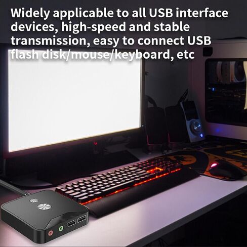 مفتاح طاقة للكمبيوتر من MOUDOAUER، منافذ USB + صوت، زر طاقة خارجي للكمبيوتر الشخصي ATX، حافظة كمبيوتر مكتبي، مفتاح اللوحة الأم in Kuwait