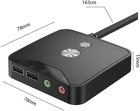مفتاح طاقة للكمبيوتر من MOUDOAUER، منافذ USB + صوت، زر طاقة خارجي للكمبيوتر الشخصي ATX، حافظة كمبيوتر مكتبي، مفتاح اللوحة الأم in Kuwait
