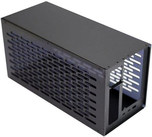 حافظة قاعدة GPU متوافقة مع Thunderbolt TH3P4G3 صندوق الإسكان المعدني يدعم شاشة OLED مجموعة مراوح التحكم في درجة الحرارة TH3P4G3 حافظة قاعدة GPU المتوافقة مع Thunderbolt- إطار معدني يدعم شاشة OLED تبريد 1U in Kuwait