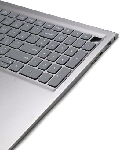 مجموعة لوحة المفاتيح ذات الإضاءة الخلفية BestParts Palmrest متوافقة مع Dell Inspiron 15 5510 5515 5518، الطراز التنظيمي: P106F، P/N: 0MK2CK 06P0TG، تخطيط أمريكي in Kuwait