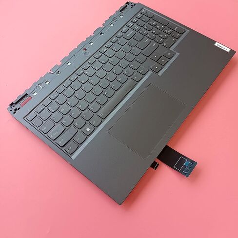 قطعة علوية بديلة للكمبيوتر المحمول Palmrest RGB لوحة المفاتيح لوحة اللمس لجهاز Lenovo Legion 5 Pro 16ARH7 SG AMD 5CB1H71212 5CB1H71276 5CB1H70903 5CB1H71040 رمادي in Kuwait