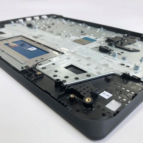 قطعة بديلة لجهاز HP Fortis Chromebook 11 G10 للكمبيوتر المحمول العلوي Palmrest لوحة المفاتيح لوحة اللمس جزء التجميع 11.6 بوصة N93657-001 غطاء علوي أسود in Kuwait