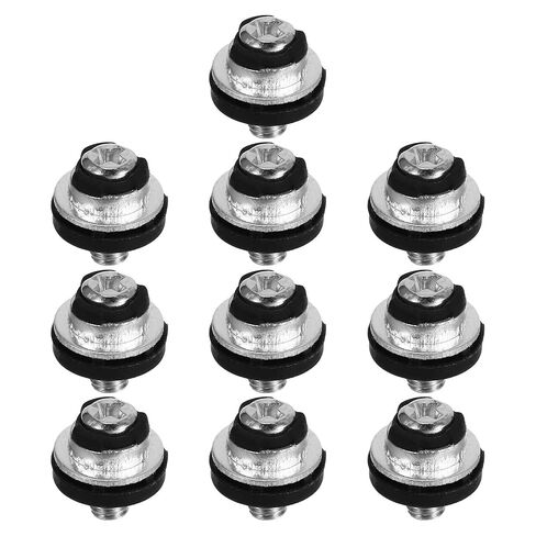 10pcs Mini Hard Drive Screws M3 X 8mm Shock Absorption Laptop Replacement Screws for Computer Repair and Gaming PC Case Components in Kuwait