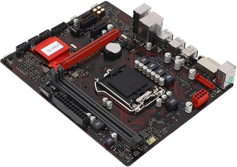 VBESTLIFE M ATX Desktop Motherboard, LGA 1151 CPU Slot DDR4 2133MHz Memory for Core i7 i5 i3 Celeron 14nm CPU, with PCI E 3.0 DVI Interface in Kuwait