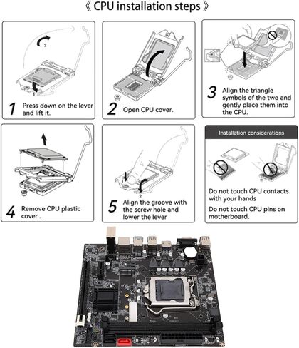 اللوحة الأم CCYLEZ B75 LGA1155 مع الوضع المزدوج M.2 (NVME/NGFF)، ذاكرة DDR3 سعة 16 جيجابايت لـ i7 3770K E3 V2، 8 طبقات PCB من الدرجة الصناعية، رسومات مدمجة لا حاجة إلى وحدة معالجة الرسومات in Kuwait