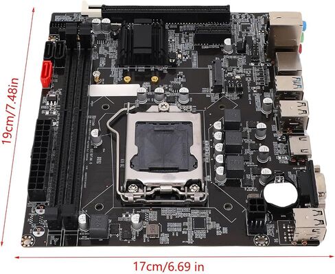 اللوحة الأم CCYLEZ B75 LGA1155 مع الوضع المزدوج M.2 (NVME/NGFF)، ذاكرة DDR3 سعة 16 جيجابايت لـ i7 3770K E3 V2، 8 طبقات PCB من الدرجة الصناعية، رسومات مدمجة لا حاجة إلى وحدة معالجة الرسومات in Kuwait