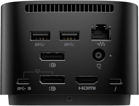HP Thunderbolt G4 Dock 280W, 4K Display Support w/Combo Cable, HDMI, USB-C, DisplayPort and USB Hub Bundle with Bluetooth Boost U Speaker and Built-in Mic, 5 Hour Playback in Kuwait