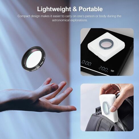 Astromania 1.25" UHC (Ultra High Contrast) Filter - Bundle with - 1.25" IR/UV Blocking Filter in Kuwait