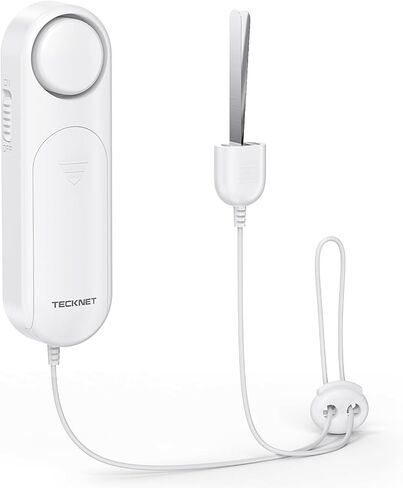 TECKNET Door Alarm for Door Handle, 130dB Door Alarms When Opened & Window Alarms, No-Drill Travel Door Security Device with Lanyard, Door Sensor Alarm for Home, Apartment & Hotel in Kuwait