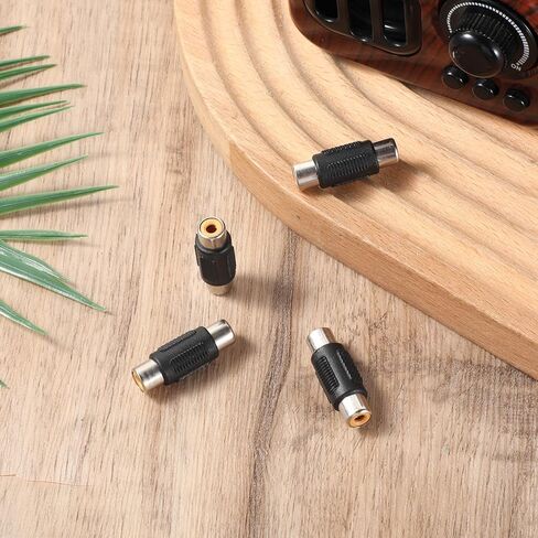 وصلة RCA أنثى إلى أنثى، 12 حزمة محول RCA لتمديد الصوت، فونو، مكبر صوت المسرح، مكبر الصوت in Kuwait