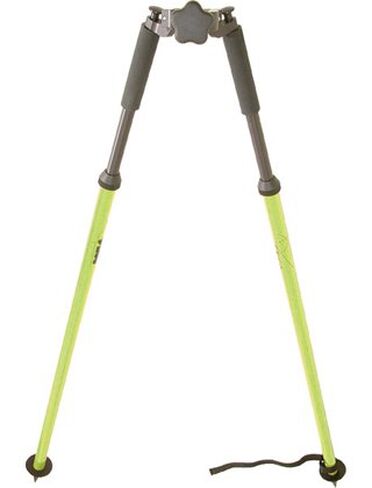 SECO 5217‑04‑Fly Thumb‑Release Bipod - Flo Yellow - with No‑Crush Clamp Head – Holds 1–1.5" Poles - Extends to 6 Ft Collapses to 43 in Lightweight Field Support for GPS and Prism Poles in Kuwait
