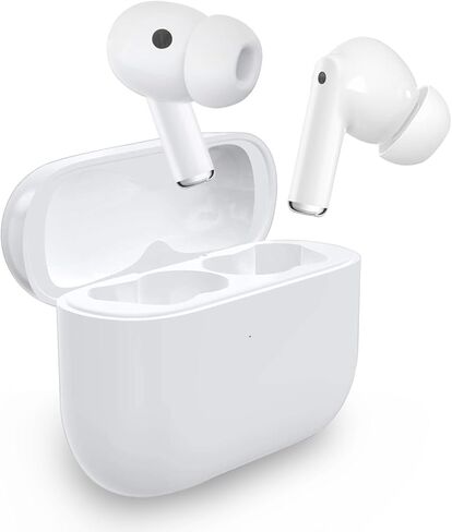 Wireless Ear Buds Airpods Pro (2nd Generation), Bluetooth Headphones with Charging Case Included, Over 30 Hours of Battery Life, Effortless Setup for iOS/Android in Saudi Arabia