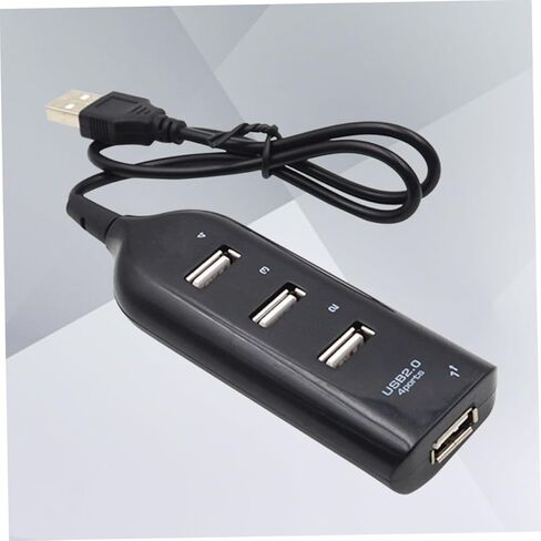 ARTIBETTER USB 2.0 Hub 4 منافذ توسيع البيانات USB الفاصل مع حماية الزائد مؤشر LED لأجهزة الكمبيوتر المحمول جهاز كمبيوتر شخصي محمول in Kuwait