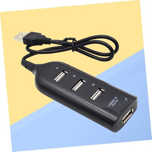 ARTIBETTER USB 2.0 Hub 4 منافذ توسيع البيانات USB الفاصل مع حماية الزائد مؤشر LED لأجهزة الكمبيوتر المحمول جهاز كمبيوتر شخصي محمول in Kuwait