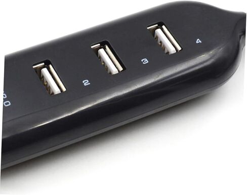 ARTIBETTER USB 2.0 Hub 4 منافذ توسيع البيانات USB الفاصل مع حماية الزائد مؤشر LED لأجهزة الكمبيوتر المحمول جهاز كمبيوتر شخصي محمول in Kuwait