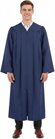 Graduation Gown for High School & Bachelor | Choir Robe for Church | Judge Robe Costume Unisex in Saudi Arabia
