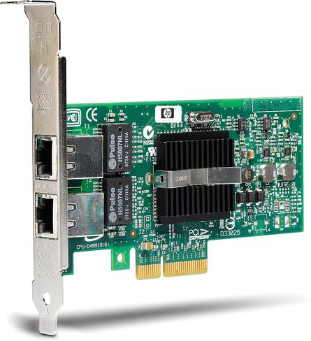 هيوليت باكارد HP NC360T PCIE ثنائي المنفذ جيجابت NIC in Kuwait