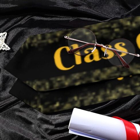 ZBDSKLEX Graduation Stole Class of 2024 for Graduation Celebrate, Graduation Sash for 2024 Graduates in Saudi Arabia