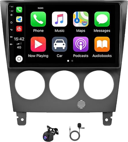 9 Inch Car CarPlay Android Auto Navigation Stereo Radio,2GB+32GB Android 13 Car Stereo with Mirror Link Backup Camera Micro GPS Navigation FM fit for Subaru for Impreza 2002-2007 in Kuwait