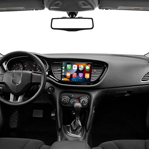 راديو ستيريو للسيارة 2+64 جيجا بايت Android 15 لسيارة Dodge Dart 2012-2016، شاشة لمس 9 بوصة مع CarPlay لاسلكي Android Auto GPS Navigation Wi-Fi Bluetooth FM Radio، كاميرا احتياطية AHD in Kuwait