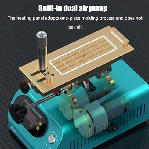 Cell Phone Screen Separator Machine,Rotating Touch Screen Removal, Temperature Control 40℃~200℃,Ideal for Phone Repair in Kuwait