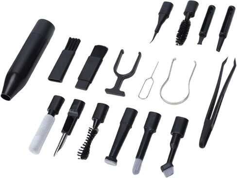 Fabater Keyboard Kit, 22 in 1 Portable Multi Functional Laptop Cleaner Kit, Electronic Tool with Key Puller, Keycap Puller, and Cloth for PC, Tablet, Camera in Kuwait