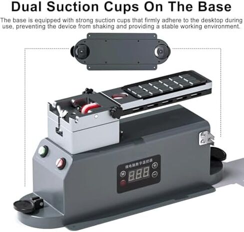 LCD Screen Separator Machine, 300W Heating Tool with Suction Cup, 180° Rotatable Alloy Design for Mobile Phone Screen Removal in Kuwait