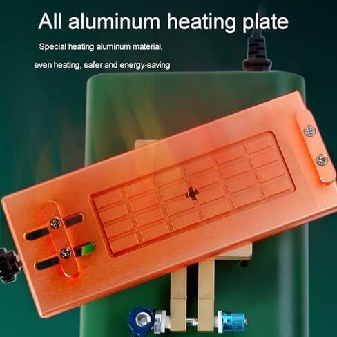LCD Screen Separator Machine, Aluminum Plate & Silicone Pad for Efficient Device Repair, Supports Up to 7-Inch Screens in Kuwait