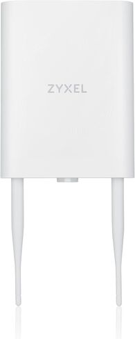 ZyXEL WiFi 6 AX1800 Wireless Gigabit Outdoor Access Point | IP55 Rated | Mesh, Seamless Roaming & MU-MIMO | WPA3-PSK Security | Cloud, App or Direct Management | PoE+ Injector Included | NWA55AXE in Kuwait